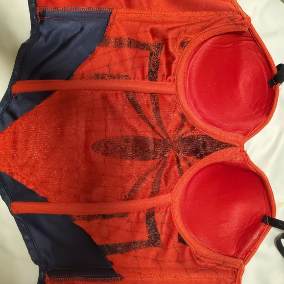Spiderman Spidergirl halloween costume corset strapless - Picture 7 of 8